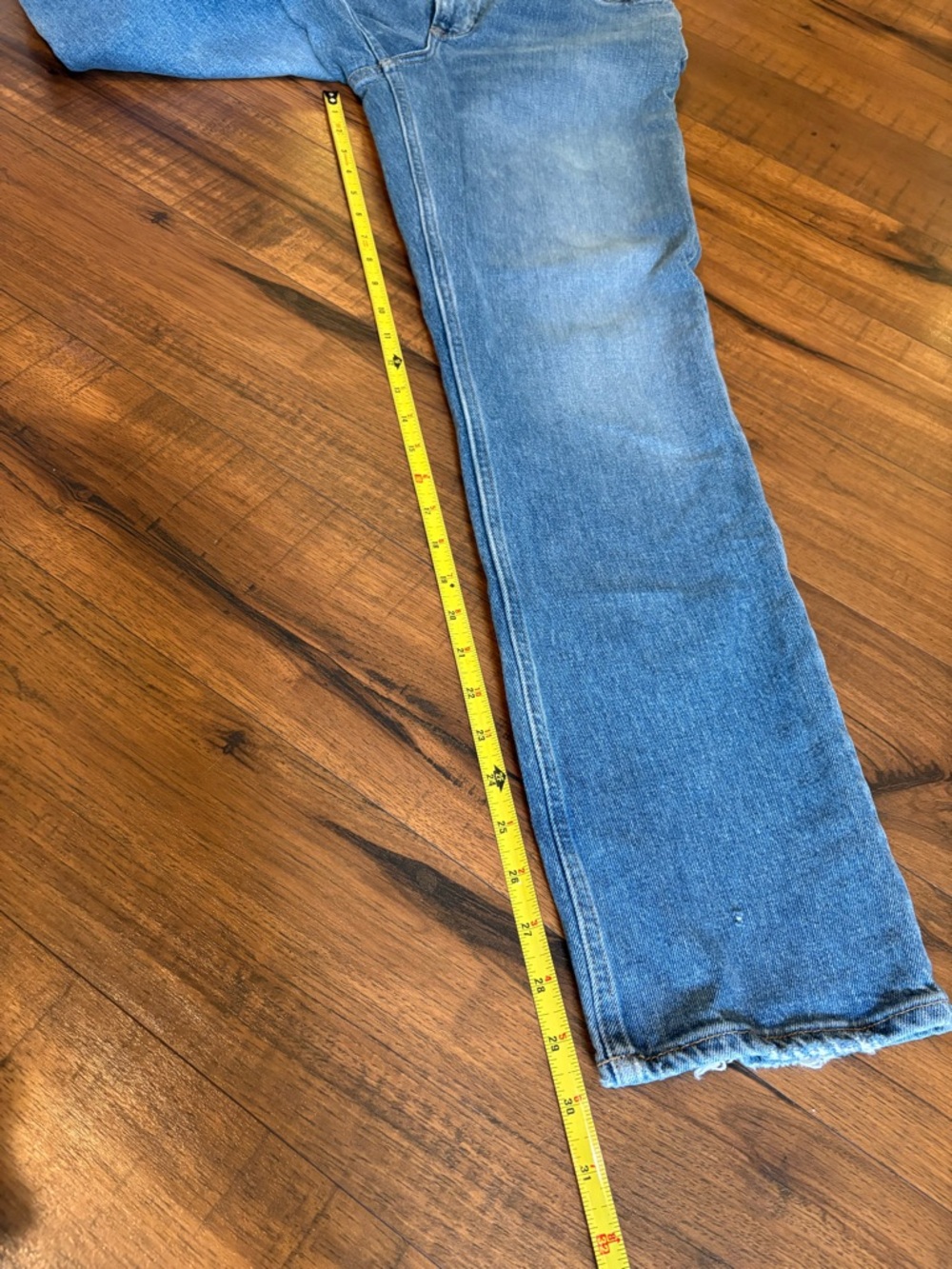 Abercrombie & Fitch Curve Love The 90's Straight Ultra High Rise Size 27/4r - Picture 4 of 7